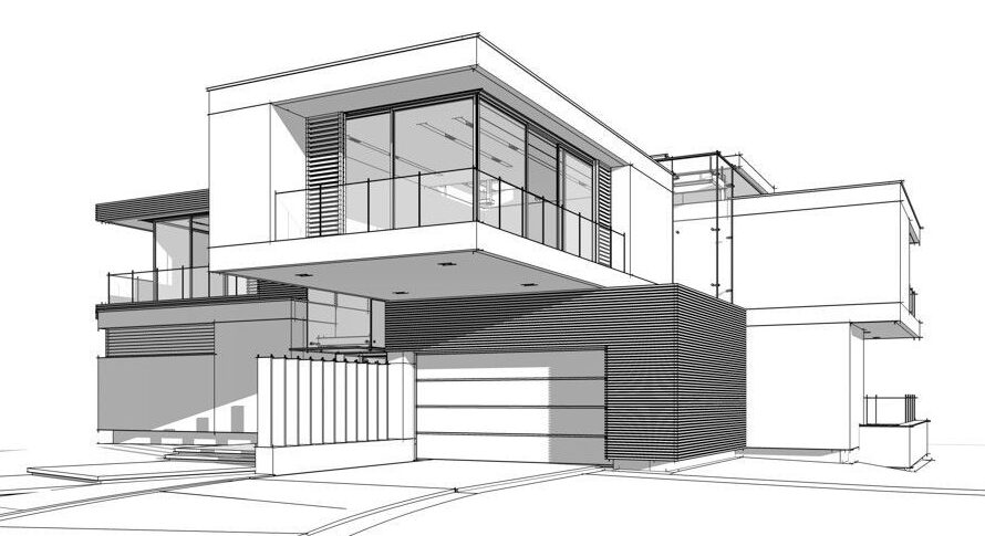 WPC Architects Projects Sketch drawing